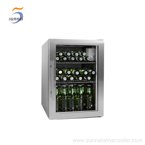 OEM Cold Drink Refrigerator Single Glass Door Refrigerator